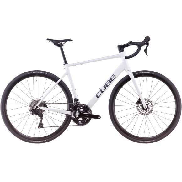BICICLETA CUBE ATTAIN SLX COTTON GREY 2025 BICICLETA CUBE ATTAIN SLX COTTON GREY 2025