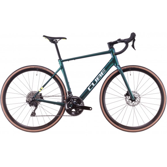 BICICLETA CUBE ATTAIN SLX GOBLIN YELLOW 2025 BICICLETA CUBE ATTAIN SLX GOBLIN YELLOW 2025