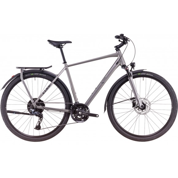 BICICLETA CUBE KATHMANDU 28" EXC GREY BLACK 2025 BICICLETA CUBE KATHMANDU 28" EXC GREY BLACK 2025