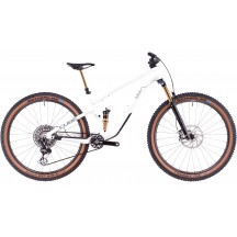 BICICLETA CUBE STEREO ONE22 C:62 SLT 29" METALLICWHITE BLACK 2025
