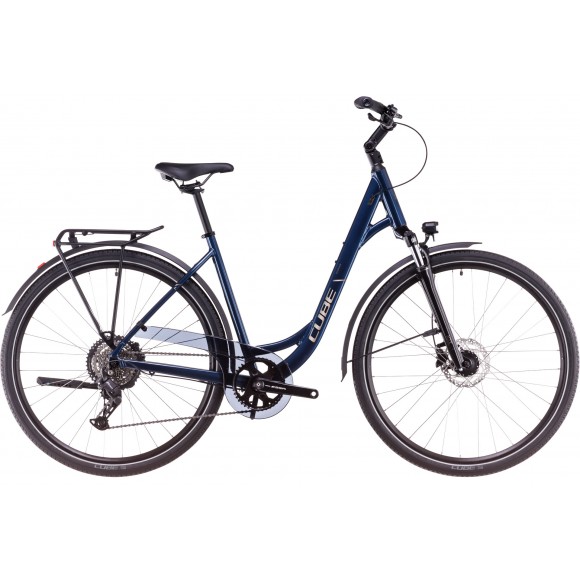 BICICLETA CUBE TOURING ONE EASY ENTRY DEEPSEA BLACKCHROME 2025 BICICLETA CUBE TOURING ONE EASY ENTRY DEEPSEA BLACKCHROME 2025