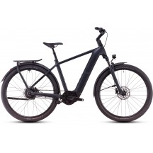 BICICLETA ELECTRICA CUBE KATHMANDU HYBRID COMFORT PRO 800 NIGHT CHROME 2025
