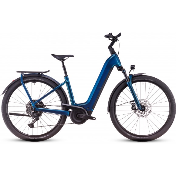 BICICLETA ELECTRICA CUBE KATHMANDU HYBRID EX EASY ENTRY ELECTRICBLUE CHROME 2025 BICICLETA ELECTRICA CUBE KATHMANDU HYBRID EX EASY ENTRY ELECTRICBLUE CHROME 2025