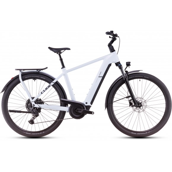 BICICLETA ELECTRICA CUBE KATHMANDU HYBRID ONE 600 POLARWHITE BLACK 2025 BICICLETA ELECTRICA CUBE KATHMANDU HYBRID ONE 600 POLARWHITE BLACK 2025