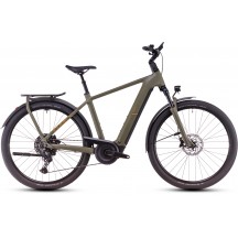 BICICLETA ELECTRICA CUBE KATHMANDU HYBRID PRO DUSTYOLIVE GOLD 2025
