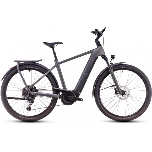 BICICLETA ELECTRICA CUBE KATHMANDU HYBRID PRO 800 SLABGREY CHROME 2025