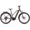 BICICLETA ELECTRICA CUBE KATHMANDU HYBRID PRO 800 TRAPEZE DUSTYOLIVE GOLD 2025