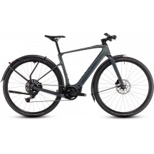 BICICLETA ELECTRICA CUBE NULANE HYBRID C:62 RACE FE 400X SAGEBRUSHGREEN PRISM 2025