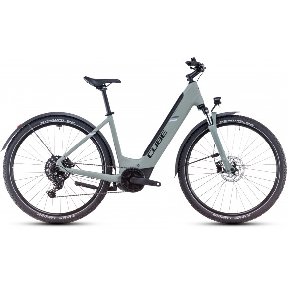 BICICLETA ELECTRICA CUBE NURIDE HYBRID PERFORMANCE 625 ALLROAD EASY ENTRY SWAMPGREY BLACK 2025 BICICLETA ELECTRICA CUBE NURIDE HYBRID PERFORMANCE 625 ALLROAD EASY ENTRY SWAMPGREY BLACK 2025
