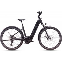 BICICLETA ELECTRICA CUBE NURIDE HYBRID SLX 800 ALLROAD EASY ENTRY BLACK REFLECT 2025
