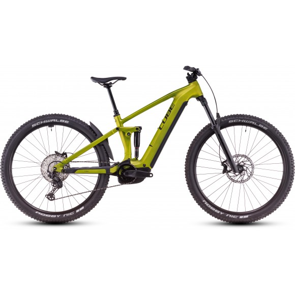 BICICLETA ELECTRICA CUBE STEREO 29" HYBRID ONE44 EX 800 LIZARD BLACK 2025