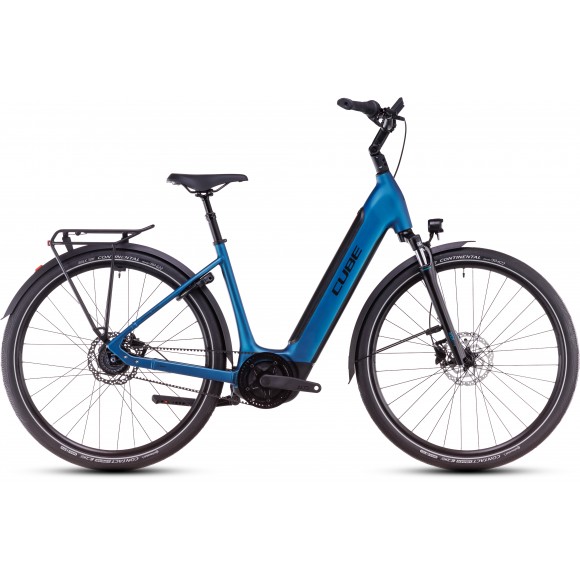BICICLETA ELECTRICA CUBE SUPREME 28" HYBRID DELUXE ONE 625 EASY ENTRY ELECTRICBLUE BLACK 2025 BICICLETA ELECTRICA CUBE SUPREME 28" HYBRID DELUXE ONE 625 EASY ENTRY ELECTRICBLUE BLACK 2025