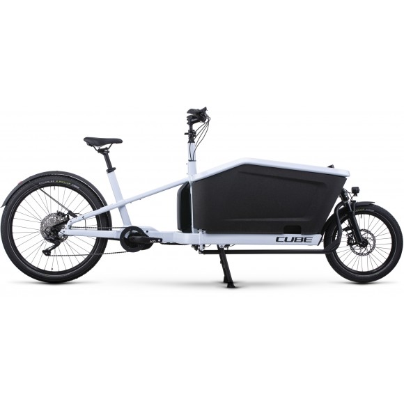 BICICLETA ELECTRICA CUBE CARGO SPORT DUAL HYBRID 1000 FLASHWHITE BLACK 2025 BICICLETA ELECTRICA CUBE CARGO SPORT DUAL HYBRID 1000 FLASHWHITE BLACK 2025