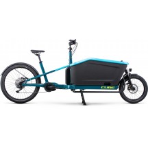 BICICLETA ELECTRICA CUBE CARGO SPORT HYBRID  500 BLUE LIME 2025