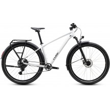 BICICLETA CUBE AIM ONE FE 27.5" METALLICWHITE BLACK 2027