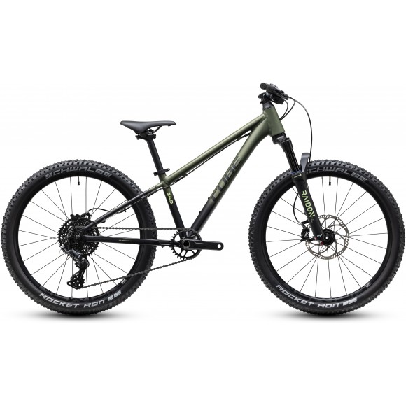 BICICLETA CUBE REACTION 240 TM REEDGREEN LIME 2027 BICICLETA CUBE REACTION 240 TM REEDGREEN LIME 2027