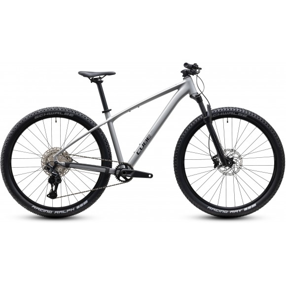 BICICLETA CUBE REACTION PRO 27.5" PLATINUM BLACK 2027