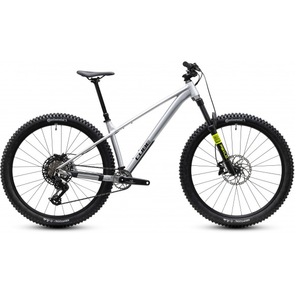 BICICLETA CUBE REACTION TM PRO 29" RAW BLACK 2027