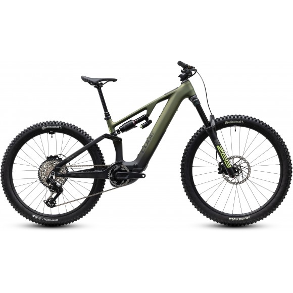 BICICLETA ELECTRICA CUBE AMS HYBRID 177 C:62 TM 600X REEDGREEN GILLS 2027