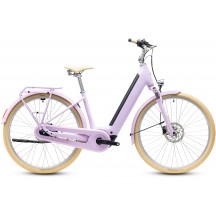 BICICLETA ELECTRICA CUBE ARUBA HYBRID 600 EASY ENTRY COTTONCANDY CREME 2027