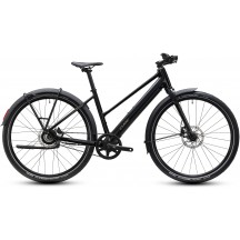 BICICLETA ELECTRICA CUBE EDITOR HYBRID PRO 360 FE TRAPEZE BLACK IRONGREY 2027