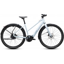 BICICLETA ELECTRICA CUBE EDITOR HYBRID SLT 400X FE TRAPEZE GLACIER PRIZM 2027