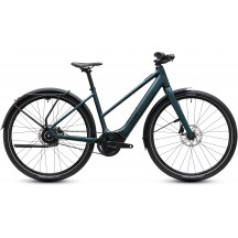 BICICLETA ELECTRICA CUBE EDITOR HYBRID SLX 400X FE TRAPEZE GLITTERTEAL BLACK 2027