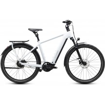 BICICLETA ELECTRICA CUBE KATHMANDU HYBRID DELUXE PRO 800 METALLICWHITE CHROME 2027