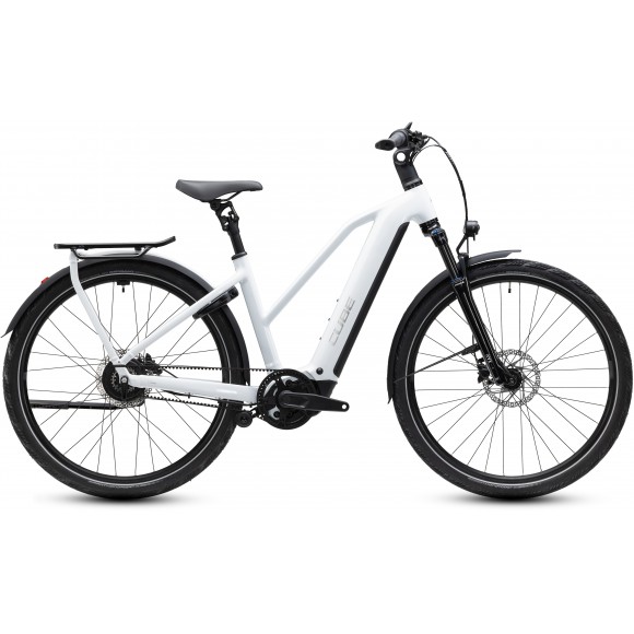BICICLETA ELECTRICA CUBE KATHMANDU HYBRID DELUXE PRO 800 TRAPEZE METALLICWHITE CHROME 2027 BICICLETA ELECTRICA CUBE KATHMANDU HYBRID DELUXE PRO 800 TRAPEZE METALLICWHITE CHROME 2027