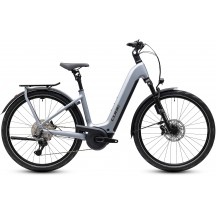BICICLETA ELECTRICA CUBE KATHMANDU HYBRID EXC 800 EASY ENTRY SLATEGREY CHROME 2027