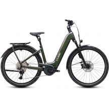 BICICLETA ELECTRICA CUBE KATHMANDU HYBRID EXC 800 EASY ENTRY STELLAR CHROME 2027