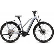 BICICLETA ELECTRICA CUBE KATHMANDU HYBRID EXC 800 TRAPEZE SLATEGREY CHROME 2027
