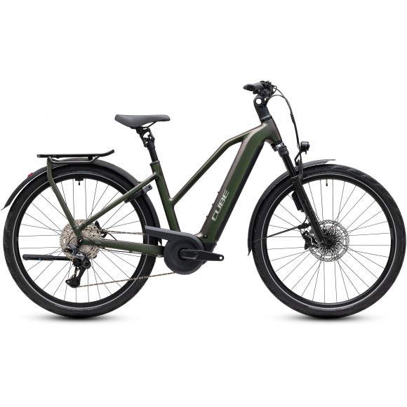 BICICLETA ELECTRICA CUBE KATHMANDU HYBRID EXC 800 TRAPEZE STELLAR CHROME 2027