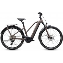 BICICLETA ELECTRICA CUBE KATHMANDU HYBRID ONE 800 TRAPEZE CEDAR CHROME 2027