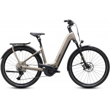 BICICLETA ELECTRICA CUBE KATHMANDU HYBRID SLX 800 EASY ENTRY FLASHSTONE CHROME 2027