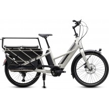 BICICLETA ELECTRICA CUBE LONGTAIL HYBRID FAMILY 800 GREYBEIGE GREY 2027