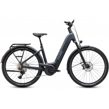 BICICLETA ELECTRICA CUBE NURIDE HYBRID EXC 800 EASY ENTRY COAL CHROME 2027