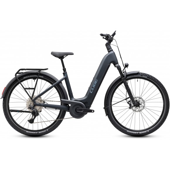 BICICLETA ELECTRICA CUBE NURIDE HYBRID EXC 800 EASY ENTRY COAL CHROME 2027 BICICLETA ELECTRICA CUBE NURIDE HYBRID EXC 800 EASY ENTRY COAL CHROME 2027