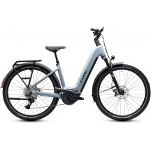 BICICLETA ELECTRICA CUBE NURIDE HYBRID EXC 800 EASY ENTRY SEAGREY BLACK 2027