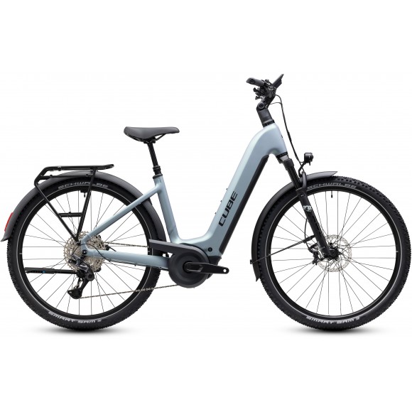 BICICLETA ELECTRICA CUBE NURIDE HYBRID EXC 800 EASY ENTRY SEAGREY BLACK 2027 BICICLETA ELECTRICA CUBE NURIDE HYBRID EXC 800 EASY ENTRY SEAGREY BLACK 2027