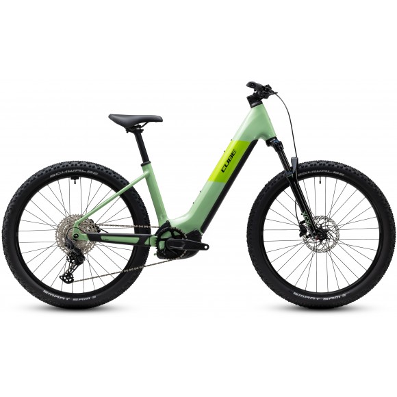 BICICLETA ELECTRICA CUBE REACTION HYBRID ONE 720 EASY ENTRY CACTUS BLACK 2027 BICICLETA ELECTRICA CUBE REACTION HYBRID ONE 720 EASY ENTRY CACTUS BLACK 2027