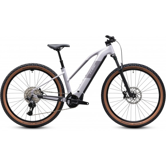 BICICLETA ELECTRICA CUBE REACTION HYBRID 29" PRO 800 TRAPEZE LILACBREEZE PRIZM 2027