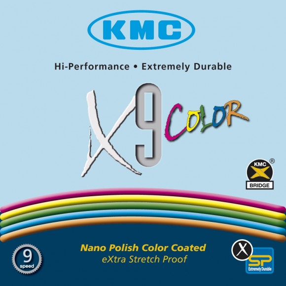 X9 Color,9V, 1/2x11/128, 116 zale