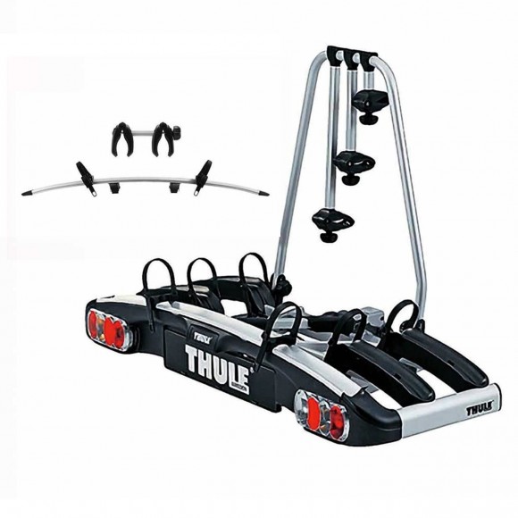 Suport biciclete Thule EuroClassic G6 929 cu prindere pe carligul de remorcare + adaptorul G6 928-1, pentru 3 sau 4 biciclete Suport biciclete Thule EuroClassic G6 929 cu prindere pe carligul de remorcare + adaptorul G6 928-1, pentru 3 sau 4 biciclete