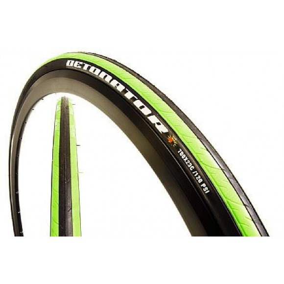 Anv.700X23C Maxxis Detonator black-lime 60TPI dual foldabil Road Anv.700X23C Maxxis Detonator black-lime 60TPI dual foldabil Road