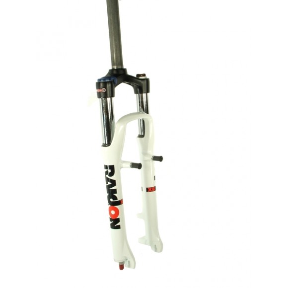 FURCA TELESCOPICA 26'' - SR SUNTOUR RAIDON X3 LO-R -100mm 28,6 A, disc/V, alb FURCA TELESCOPICA 26'' - SR SUNTOUR RAIDON X3 LO-R -100mm 28,6 A, disc/V, alb