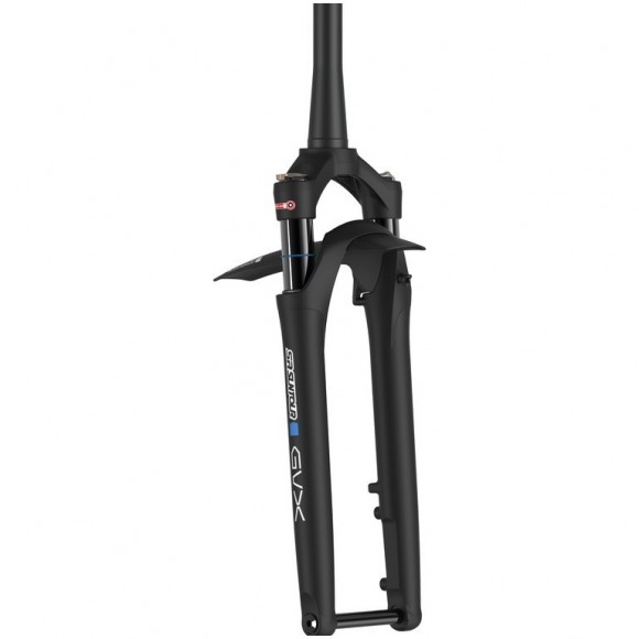 FURCA TELESCOPICA  28'' - SR SUNTOUR GVX32 AIR-S-FDS-LOR-CTS-15AH-40MM-AHEAD 1.1/8'', negru mat