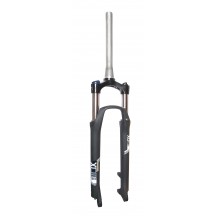 FURCA TELESCOPICA  27.5'' - SR SUNTOUR XCM DS-HLO-CTS-100MM-AHEAD 1.5'' tapered, negru mat