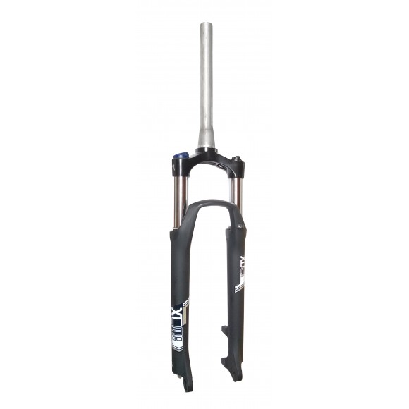 FURCA TELESCOPICA 27.5'' - SR SUNTOUR XCM DS-HLO-CTS-100MM-AHEAD 1.5'' tapered, negru mat FURCA TELESCOPICA 27.5'' - SR SUNTOUR XCM DS-HLO-CTS-100MM-AHEAD 1.5'' tapered, negru mat