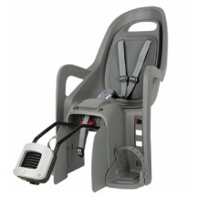 SCAUN COPII - POLISPORT - GROOVY RS PLUS, FFS, spate, fixare spate cadru ( teava sa ), ECO QUICK, inclinabil, glisabil, gri deschis/gri inchis